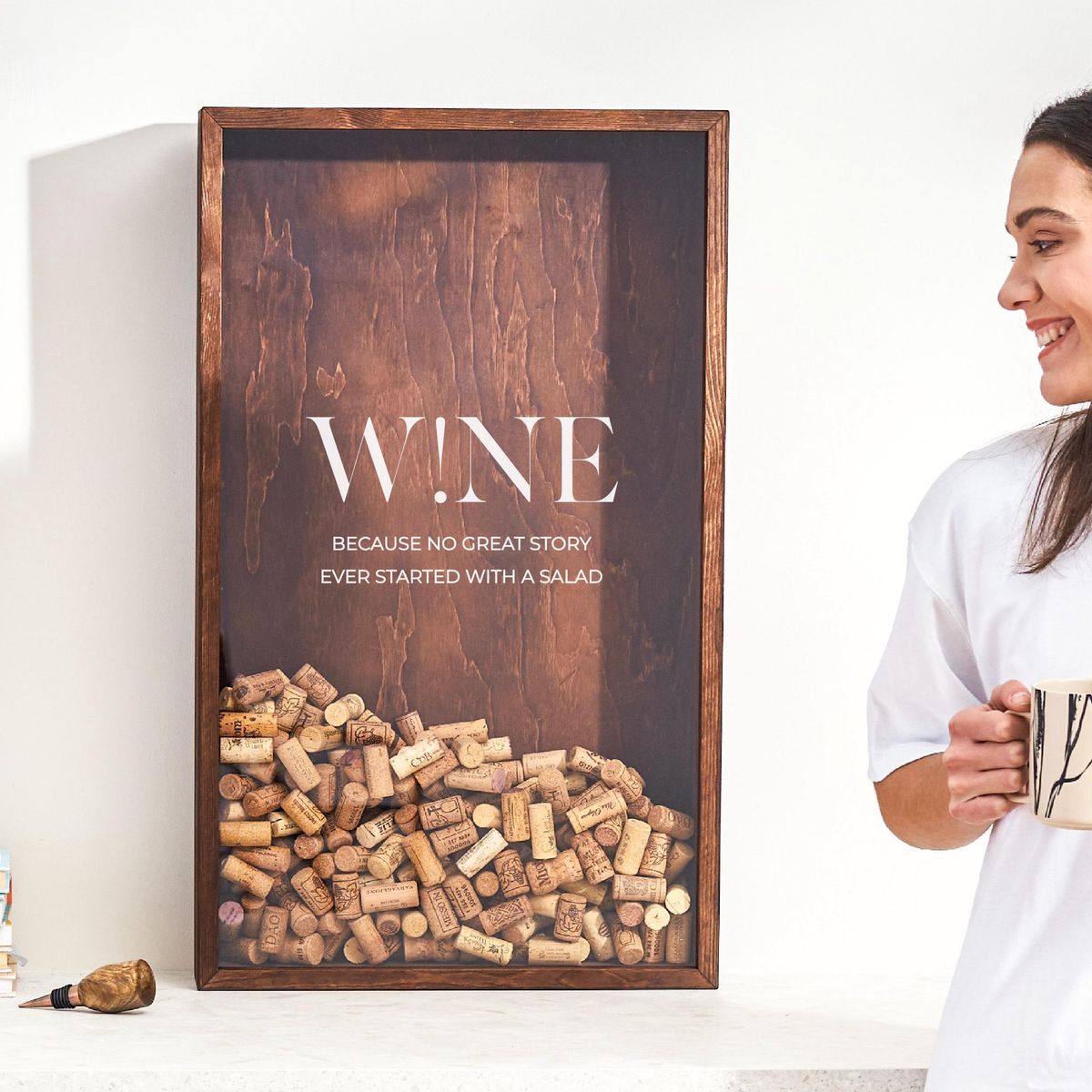 Cuadro coleccionador “Noches de Vino” · 50 × 30 cm